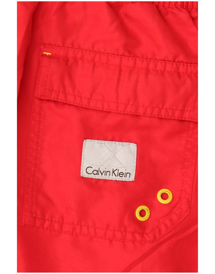 CALVIN KLEIN Bañador con estampado Espana para hombre, color rojo medio, color block