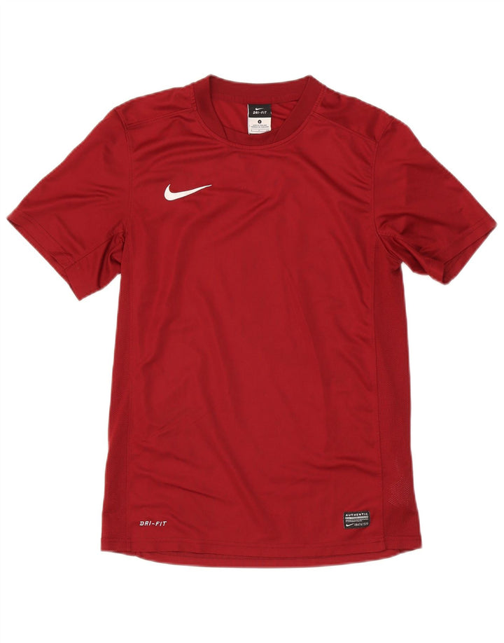 Camiseta Nike Dri Fit para hombre, talla pequeña, color rojo