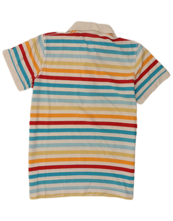 Dickies Mens Polo Shirt Small Multicoloured Striped