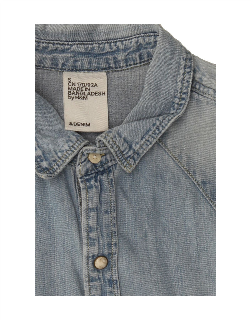 H&M Mens Denim Shirt Small Blue Vintage H&M and Second-Hand H&M from Messina Hembry 