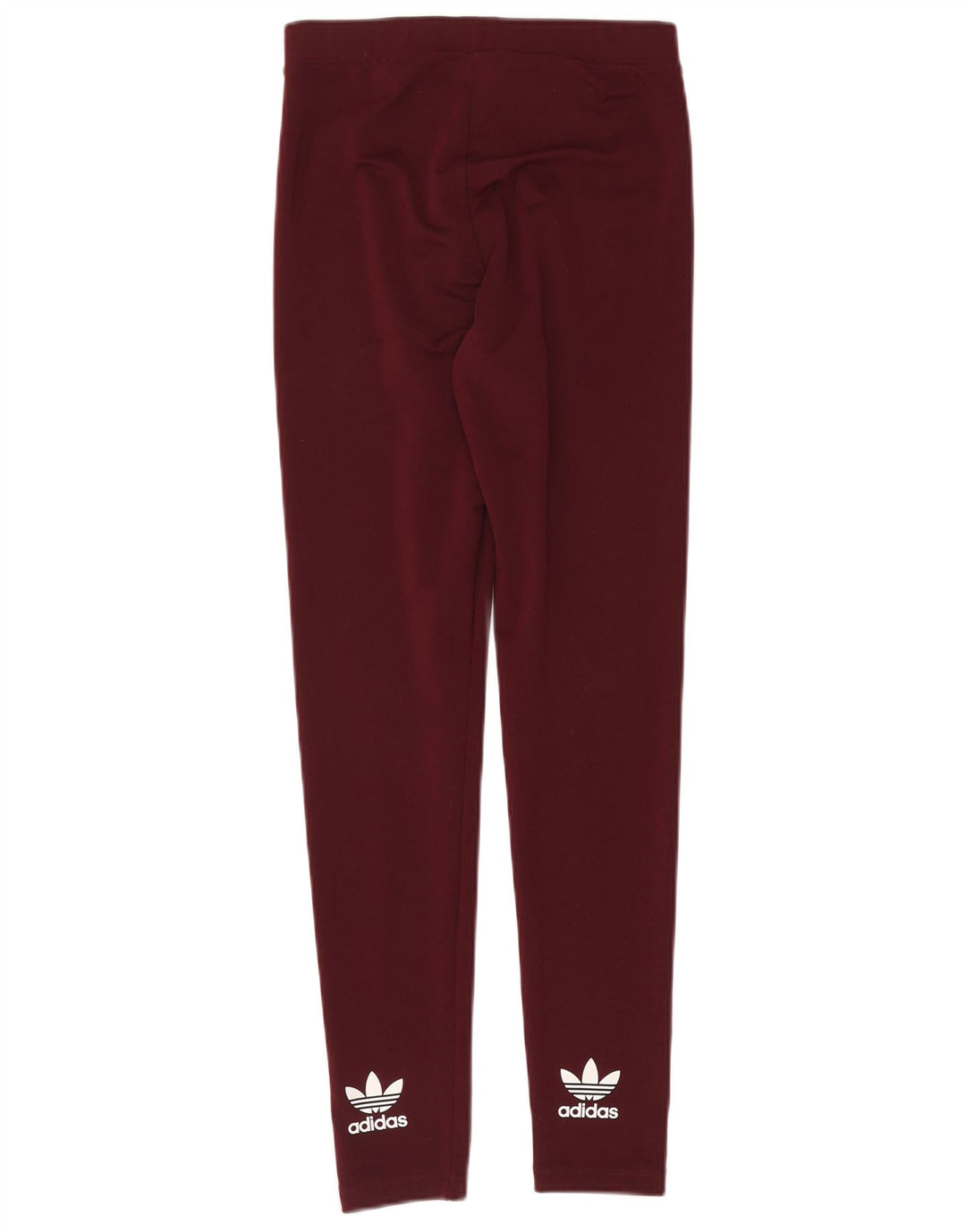 Adidas Leggings gráficos para mujer UK 12 Poliéster burdeos medio
