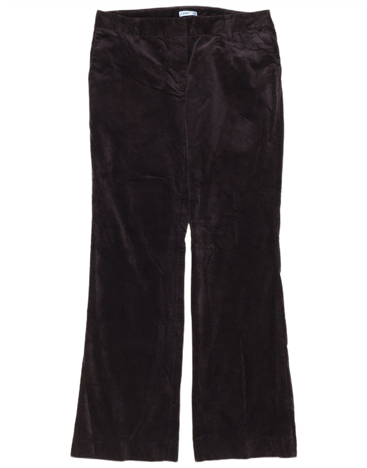 IZOD Pantalones chinos de terciopelo con corte de bota para mujer US 8 Medium W32 L31 Azul marino