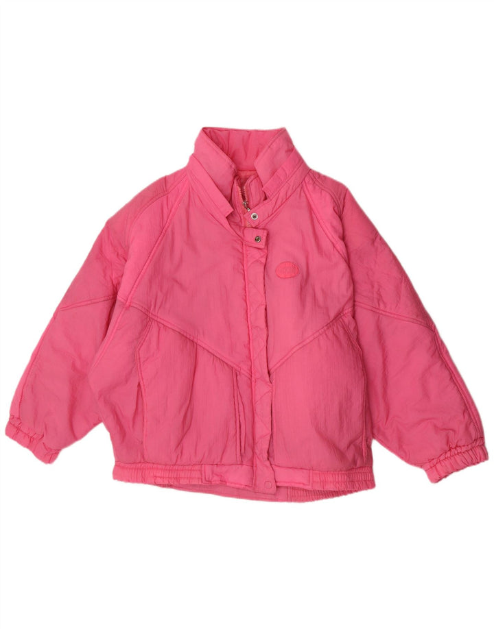 Ispo Chaqueta de esquí para mujer UK 46 Grande Poliéster rosa