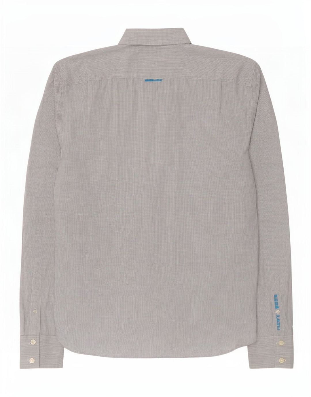 Camisa Superdry para hombre 2XL Algodón a cuadros blanco