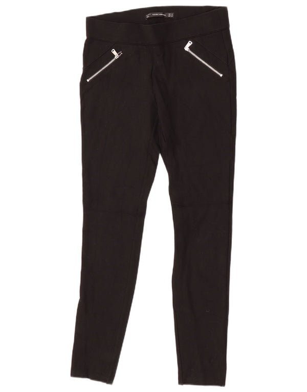 Zara Mujer Trafaluc Crop Leggings Medianos W28 L26 Negro
