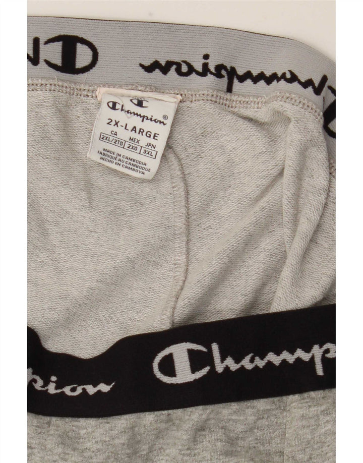 Champion Pantalones De Chándal Gráficos Para Mujer 2XL Gris Colorblock