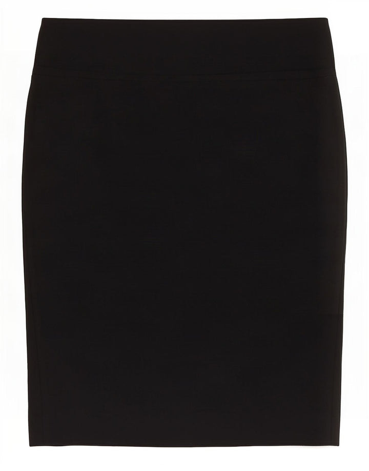 Zara Falda Lápiz Mujer EU 42 Grande W32 Negro