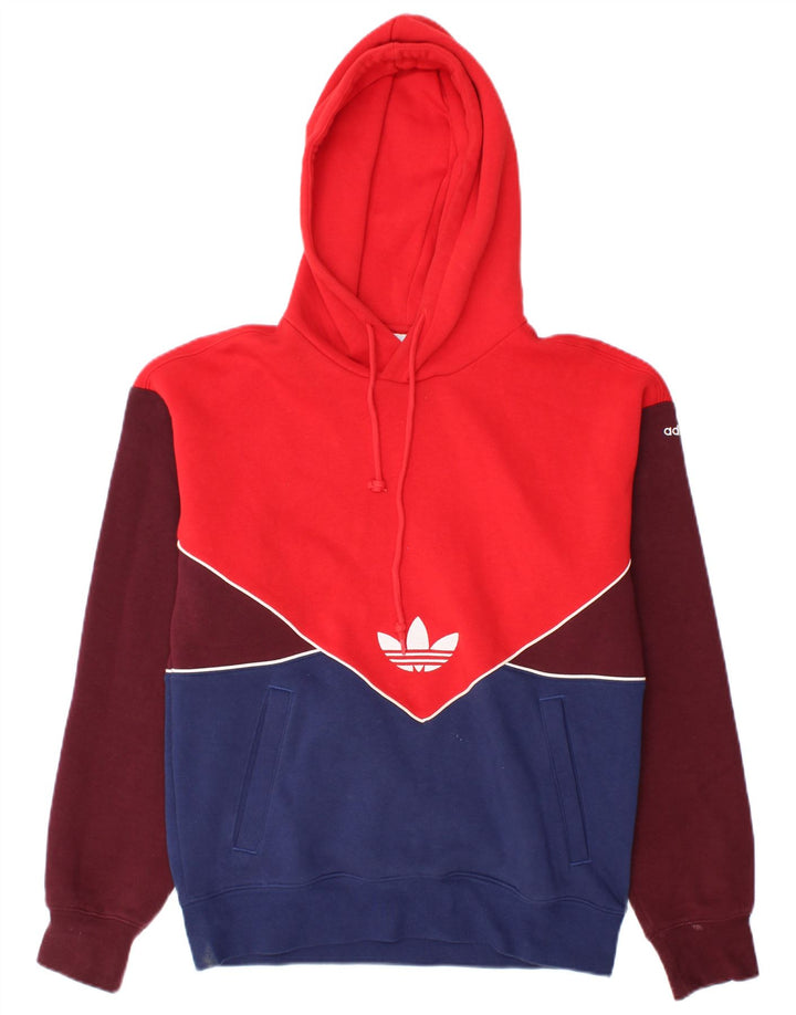 ADIDAS Sudadera con capucha para hombre Jumper XS Algodón multicolor con bloques de color