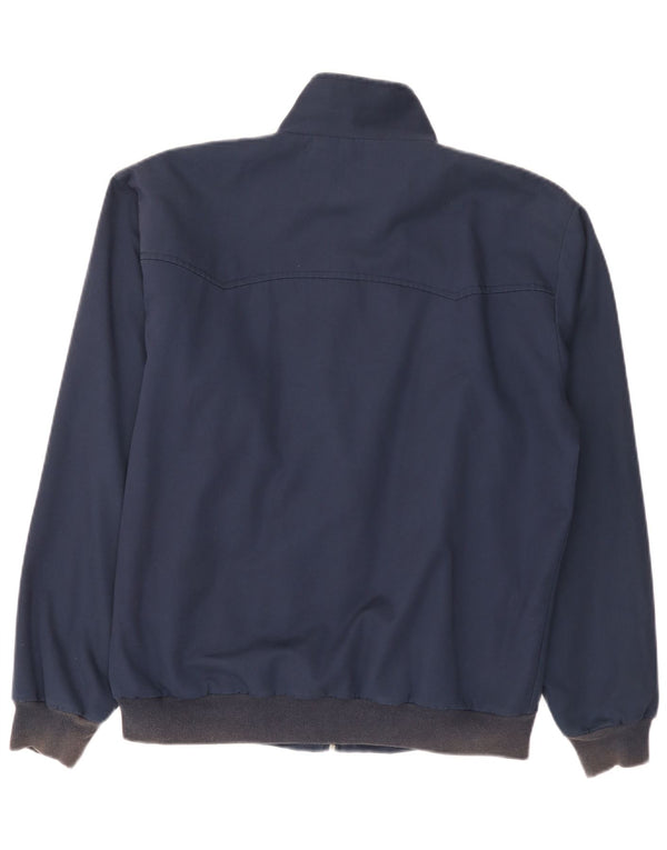 Chaqueta bomber para hombre Three Stroke UK 40 Grande Algodón azul marino