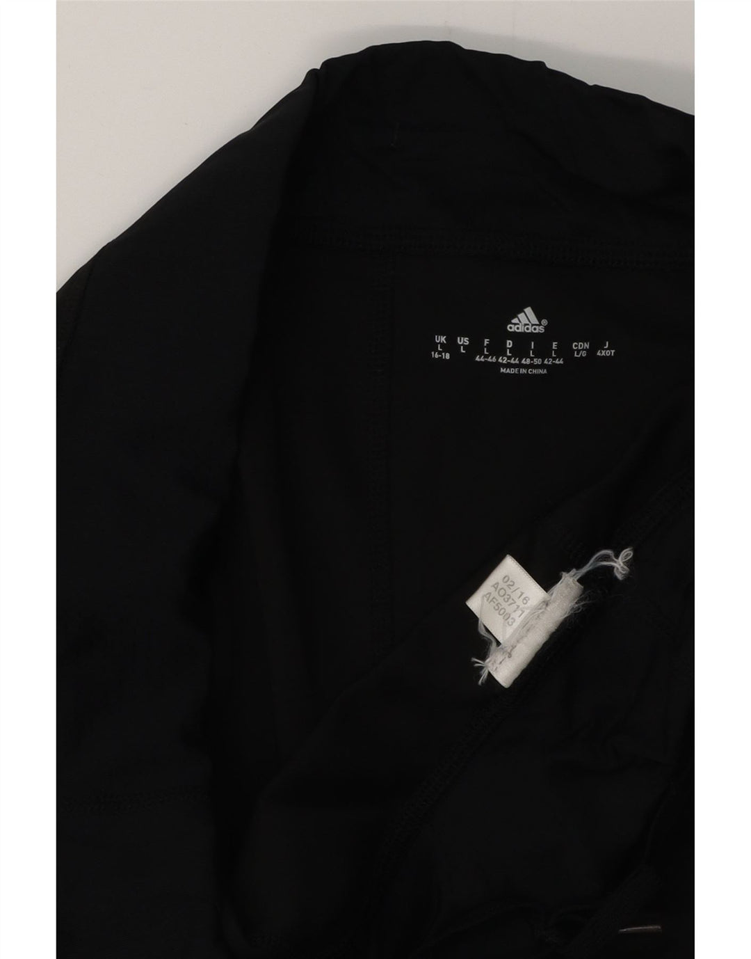 Leggings Capri Mujer ADIDAS UK 40/40 Grande Negro