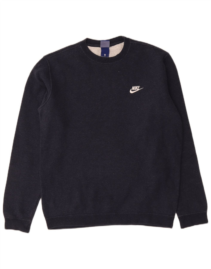 Nike Hombre Sudadera Jumper Medium Negro Algodón