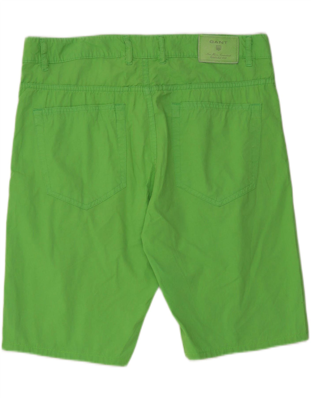 GANT Pantalones cortos informales Tyler de corte regular para hombre W36 Algodón verde grande