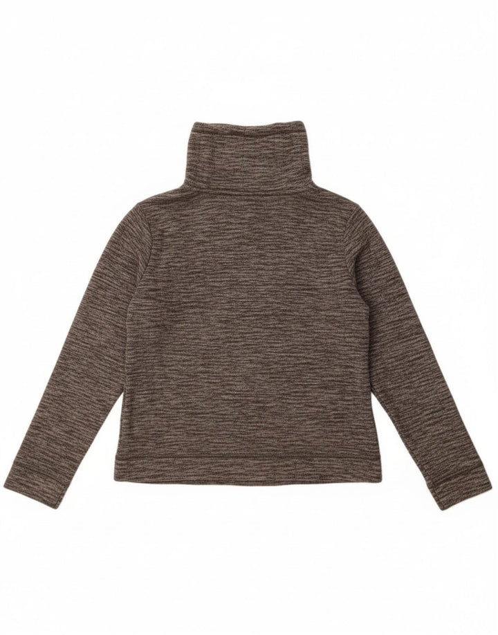 Calvin Klein Chaqueta de forro polar para mujer UK 10 Small Grey Moteado