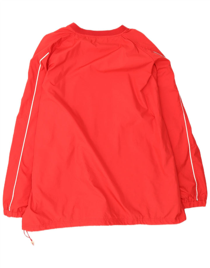 Reebok - Chándal gráfico para hombre, talla 2XL, poliéster a rayas rojas, deportes