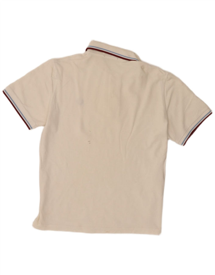 Polo Fred Perry Hombre Grande Blanco Algodón