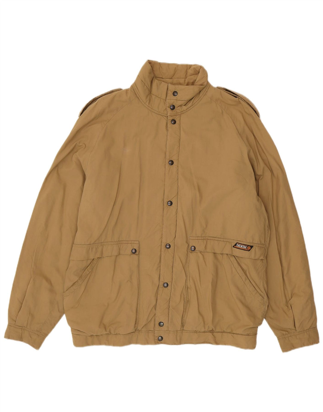 Chaqueta militar vintage para hombre IT 50 marrón grande