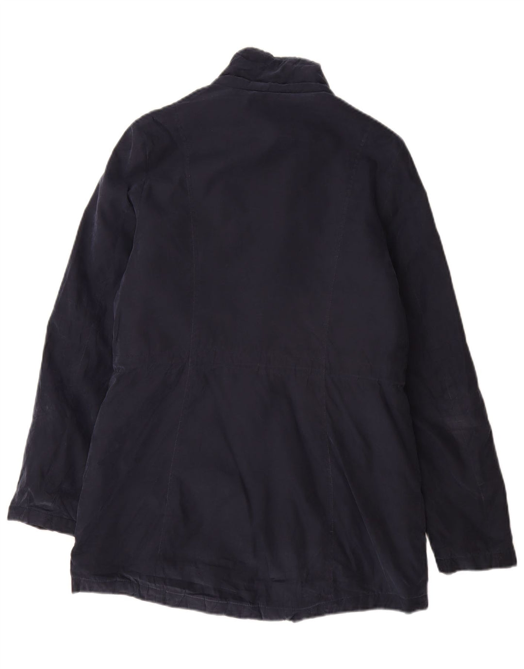 Nautica Chaqueta Sherpa para Mujer UK 10 Small Azul Marino Poliéster