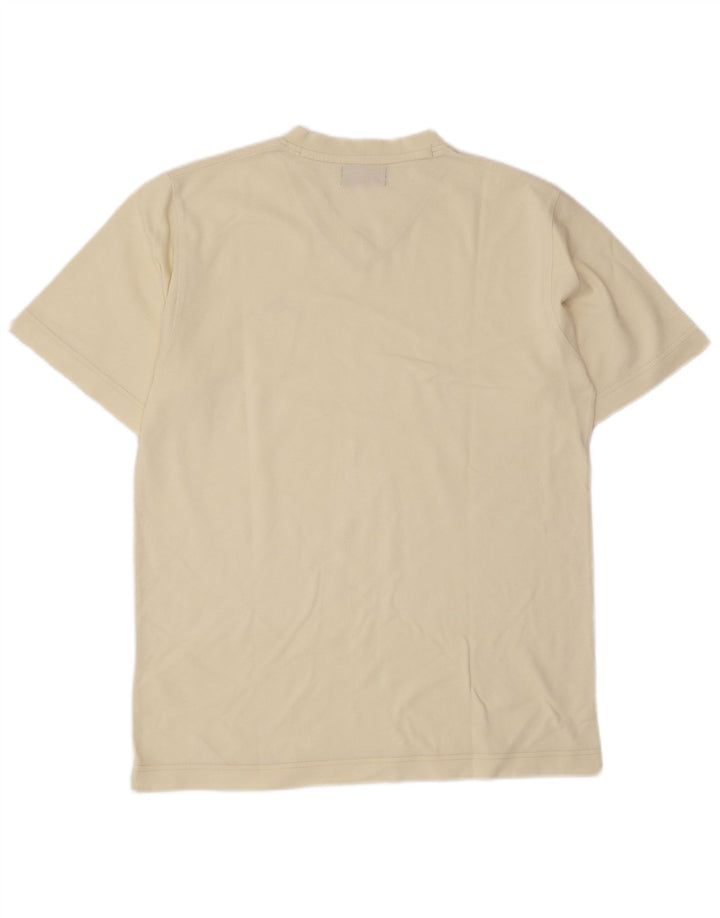Kappa Hombre Camiseta Top Small Off White