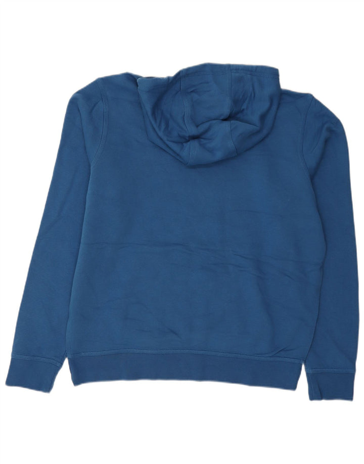 Nike Jersey con capucha para hombre, talla grande, algodón azul
