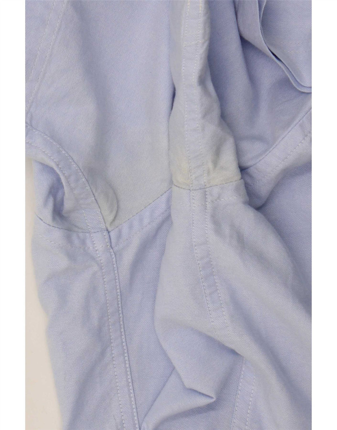 Camisa Gant Hombre Manga Corta Regular Fit Talla 39 Algodón Azul Medio