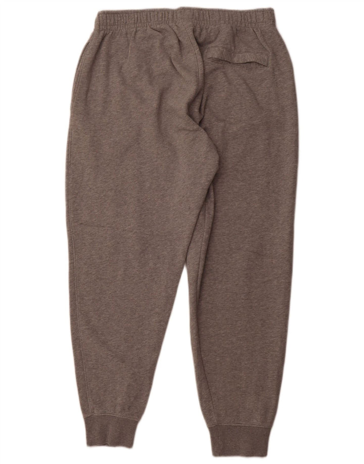 NIKE Hombre Pantalones de Chándal Joggers Large Gris Algodón