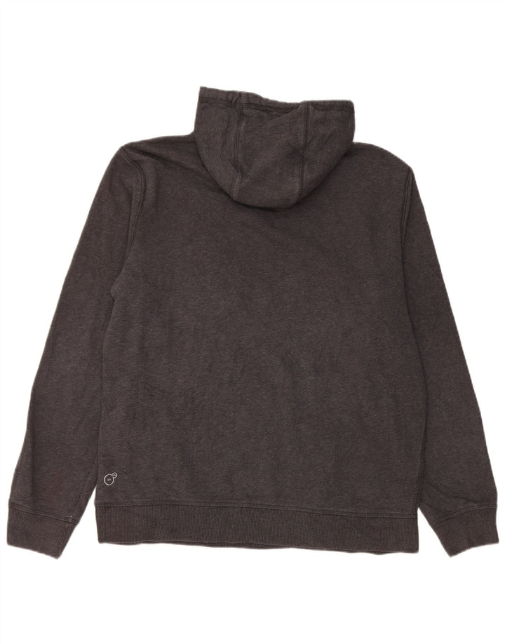 Puma Hombre Sudadera Con Capucha Gráfica Gris Medio