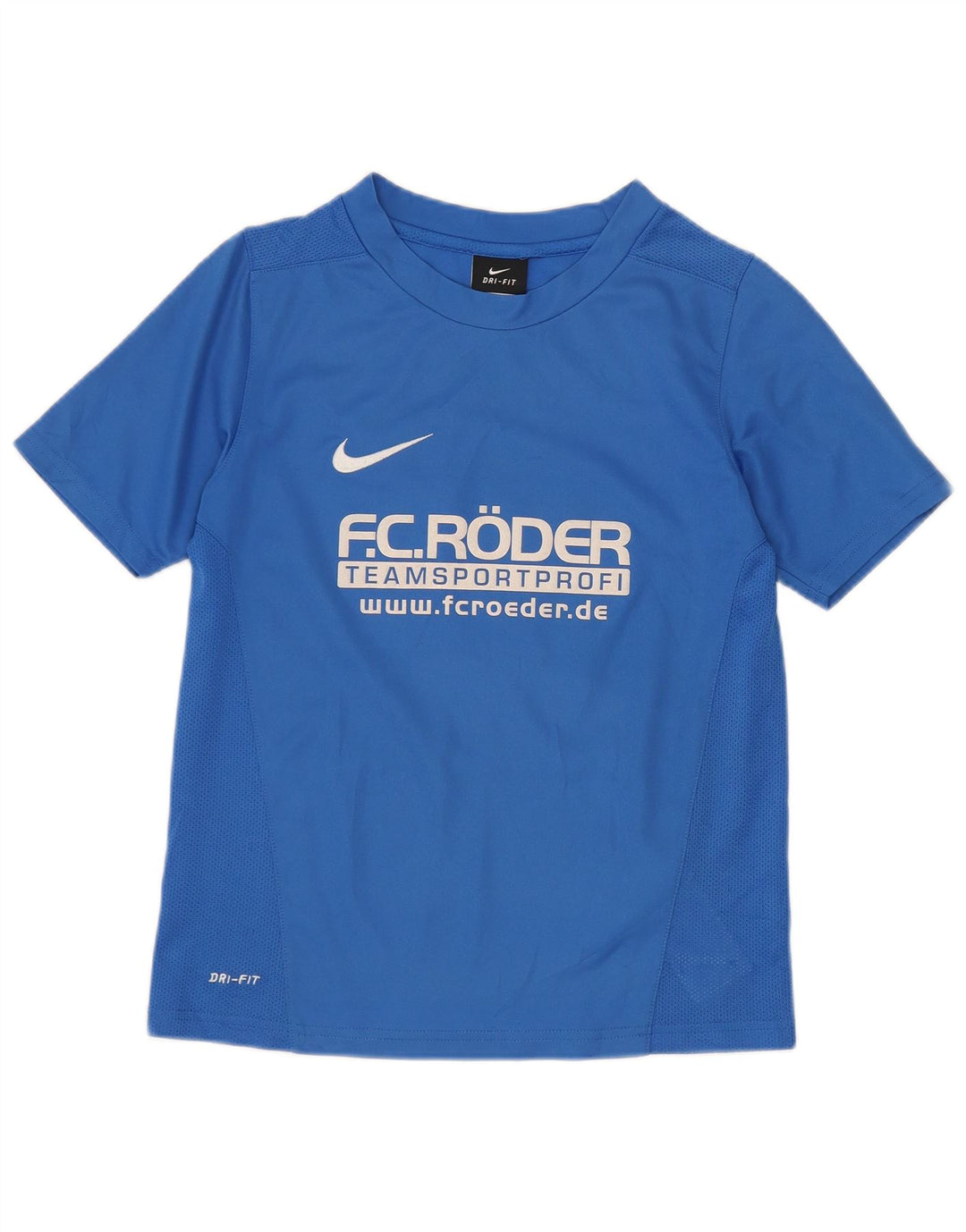 NIKE Camiseta Dri Fit Graphic para niños 6-7 años XS Azul Poliéster