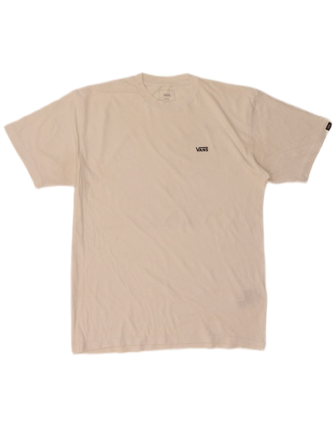 VANS Hombre Classic Fit Camiseta Top Medium White