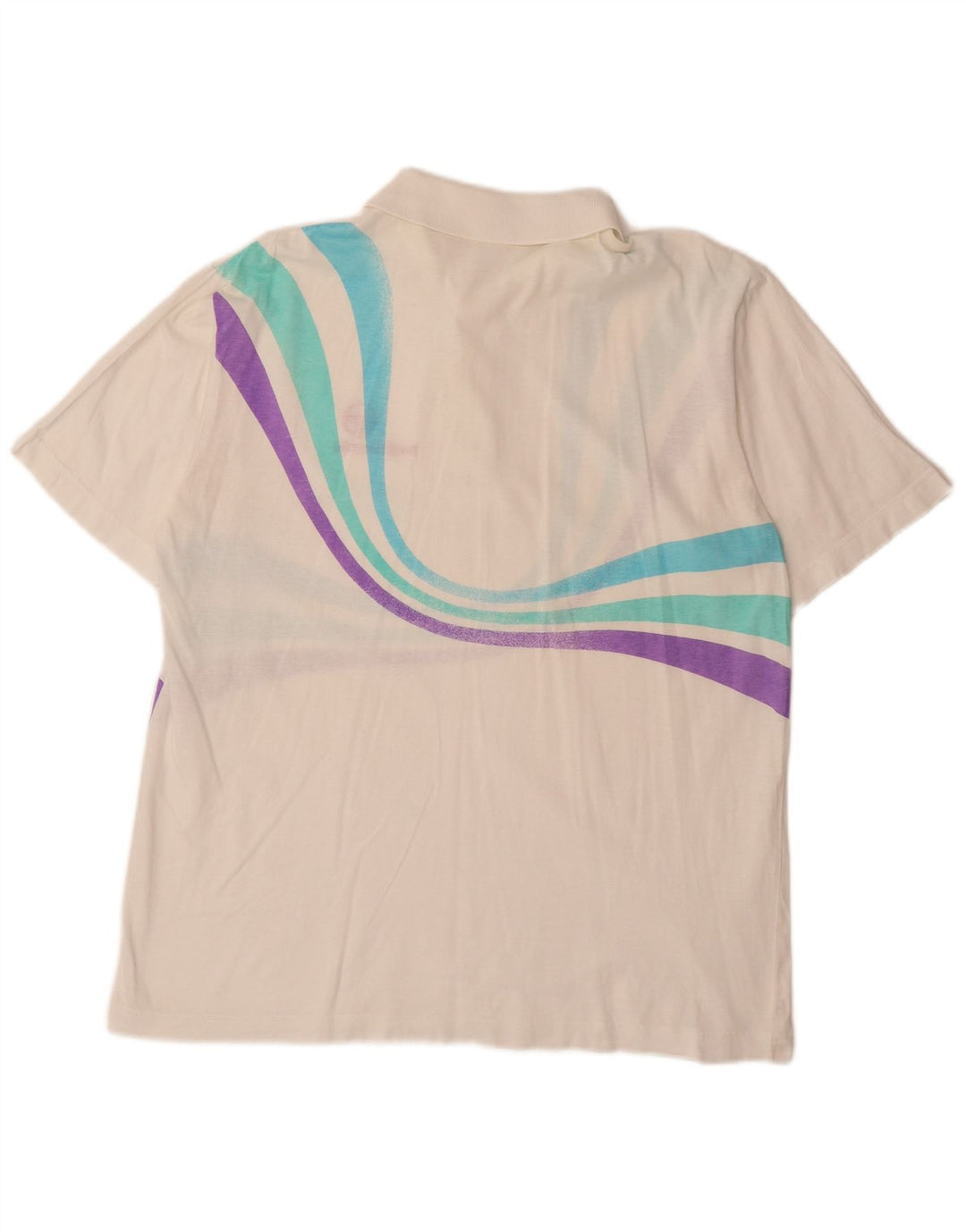 SERGIO TACCHINI Polo para hombre EU 52 Grande Blanco Rayas