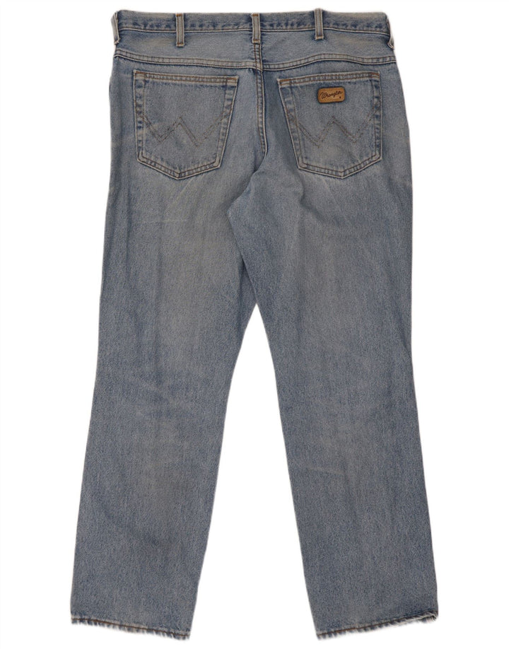 Wrangler Vaqueros Rectos Para Hombre W36 L30 Azul