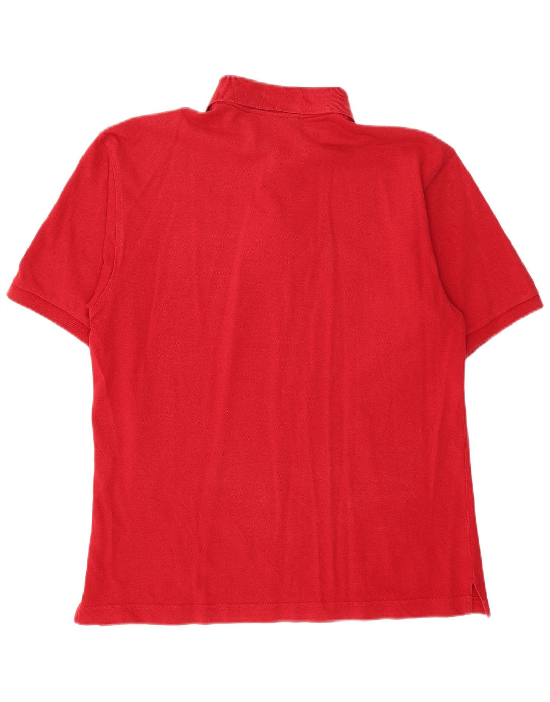 LOTTO Polo para hombre UK 40/42 Large Rojo Algodón