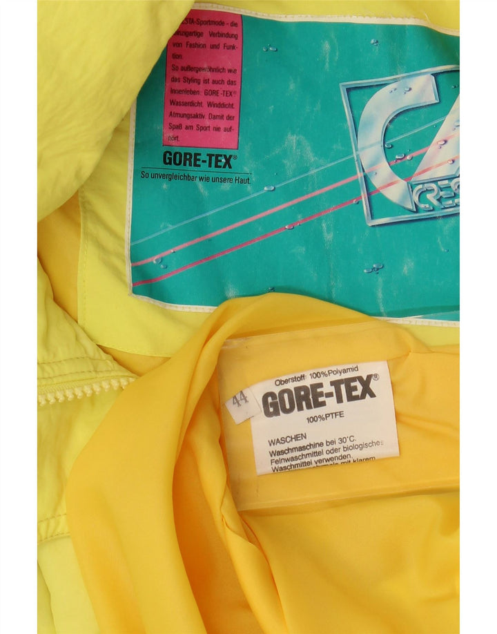 CRESTA Chaqueta utilitaria extragrande Gore-Tex para mujer EU 44 XL Poliamida amarilla