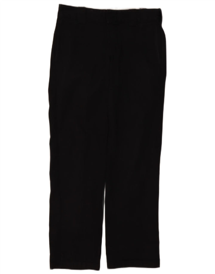 Dickies Pantalón chino recto y ajustado para hombre W30 L32 Poliéster negro