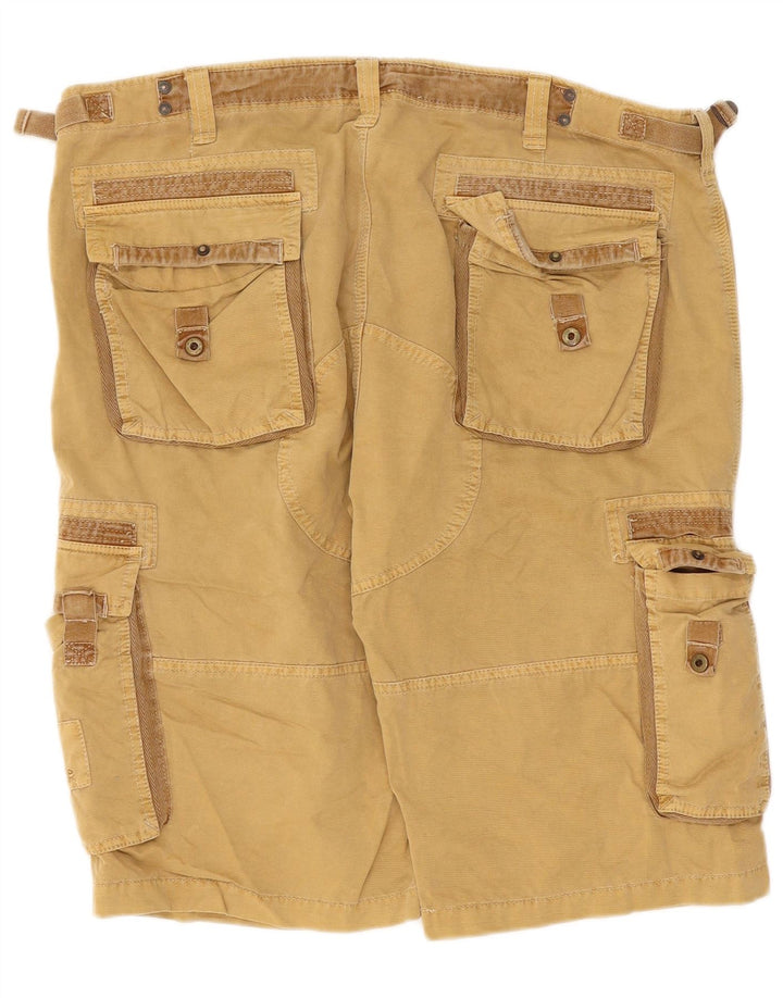OXER Pantalones cortos cargo gráficos para hombre W40 XL Beige