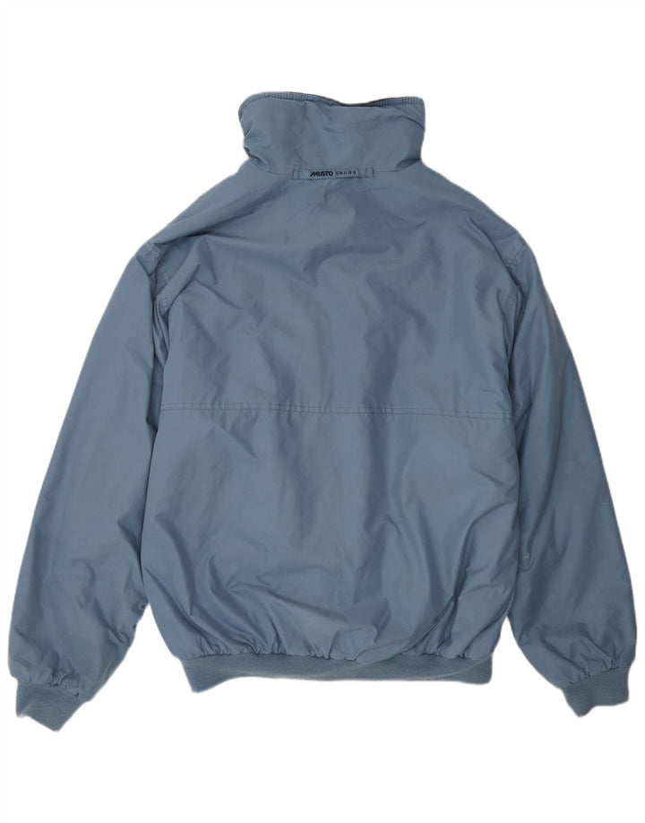 Musto Chaqueta cortavientos para hombre UK 40 Grande Poliéster azul