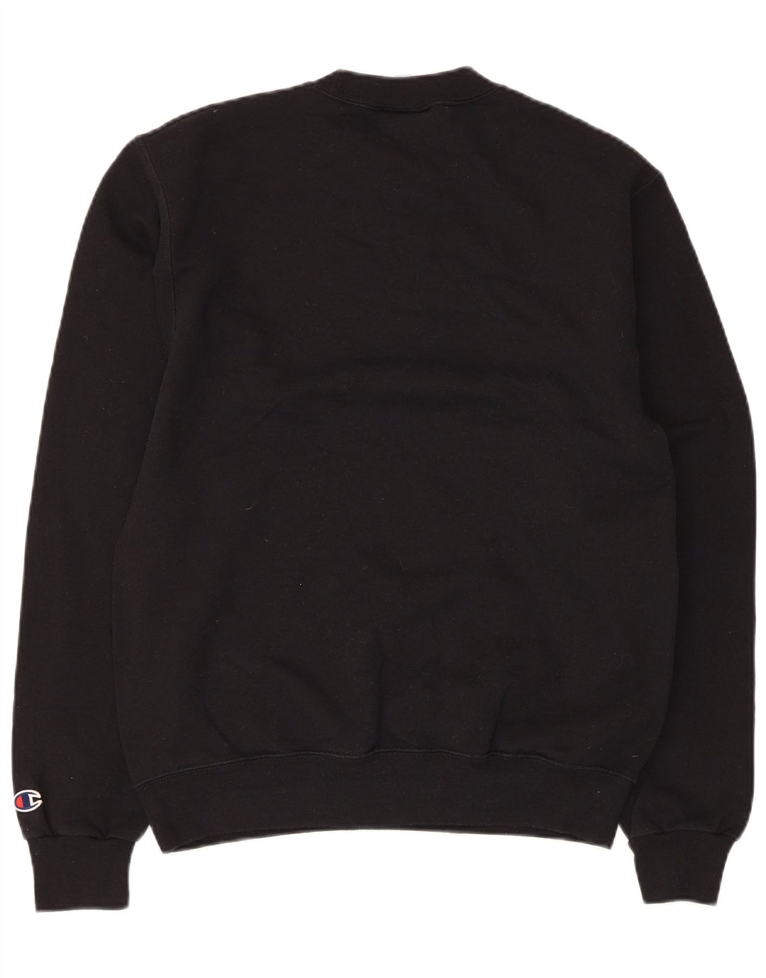 Champion Sudadera de ajuste regular para mujer, talla 10, algodón negro pequeño