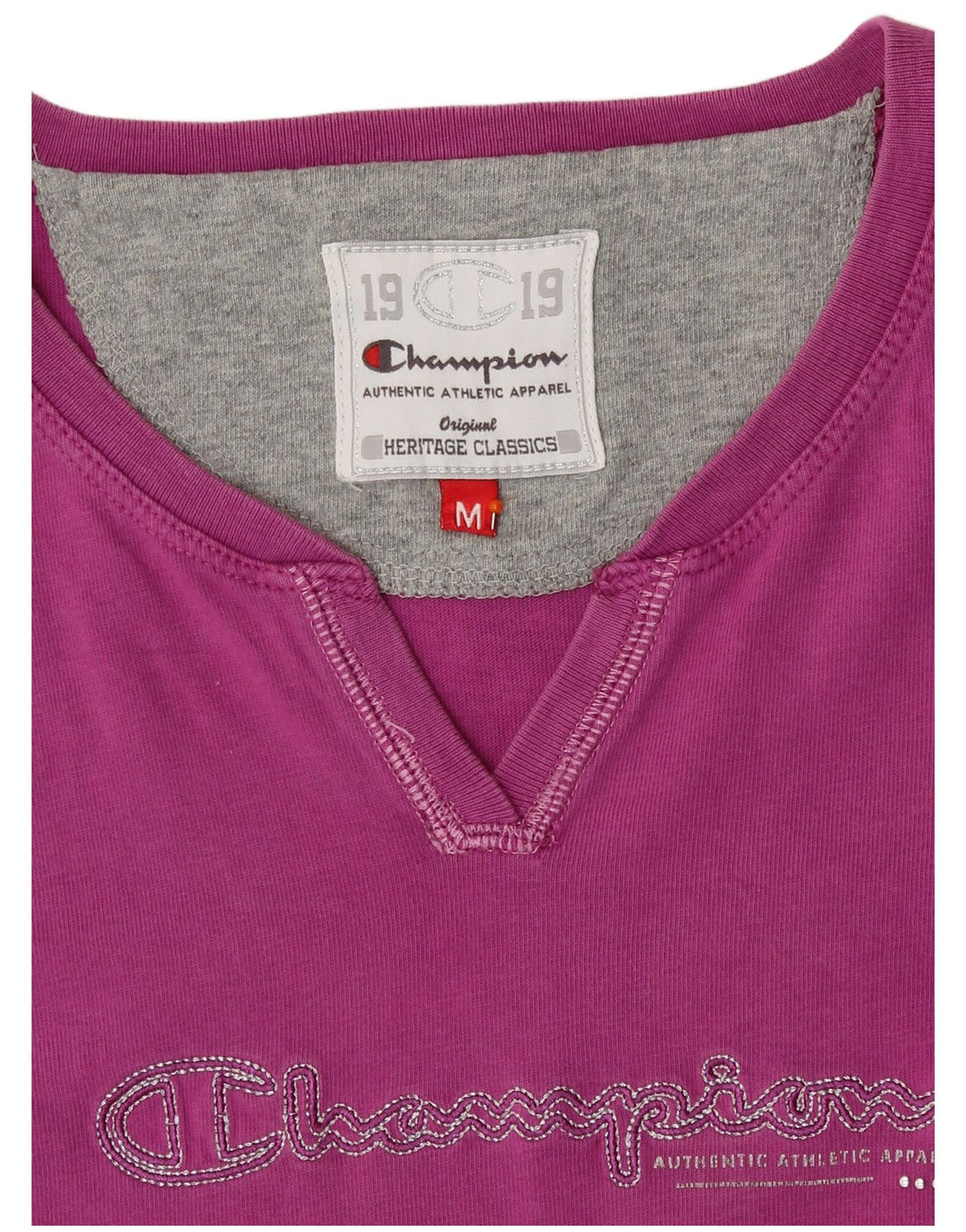 CHAMPION Camiseta gráfica para mujer Top UK 12 Medium Pink