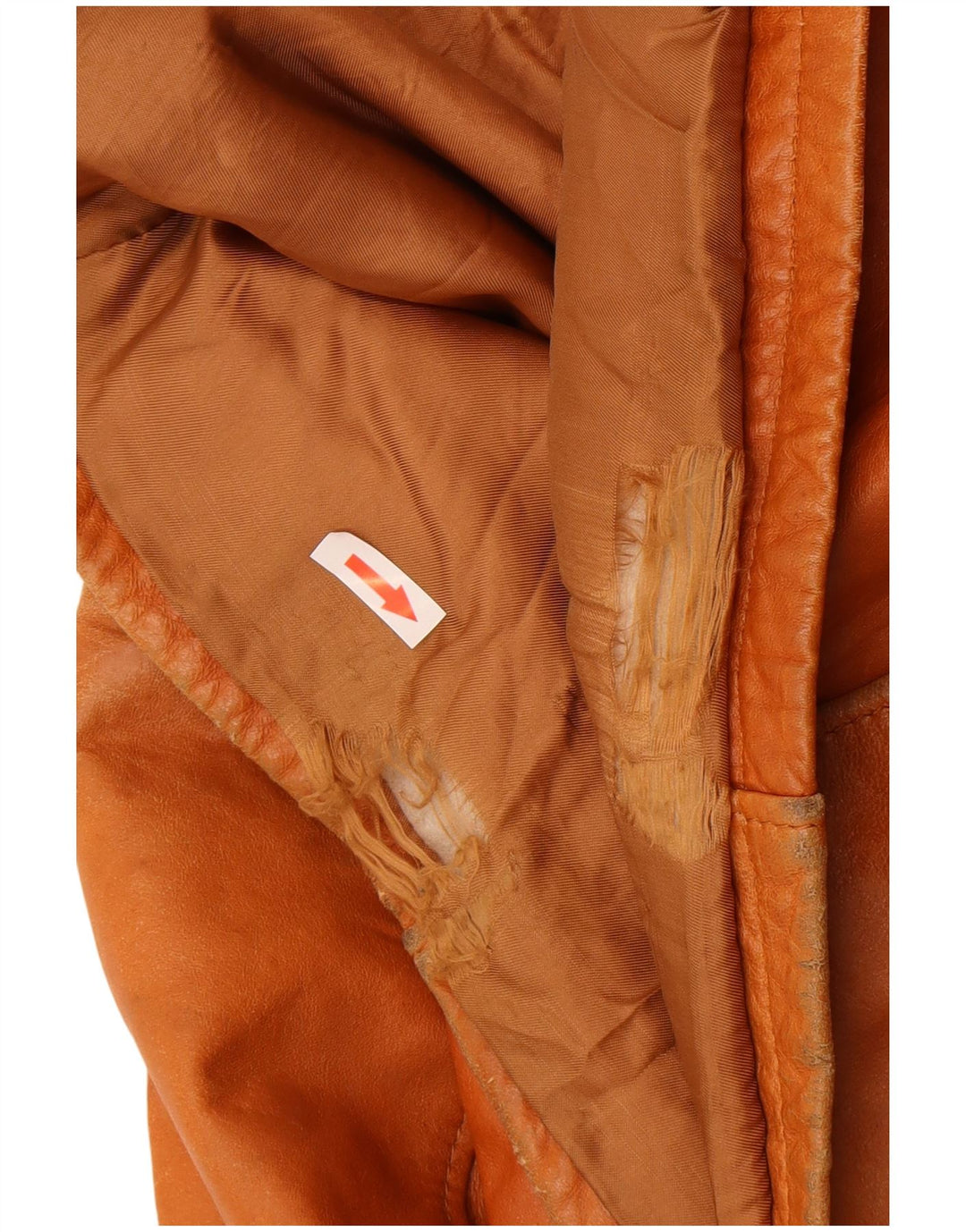 Desi Chaqueta de cuero para hombre IT 52 XL Cuero marrón