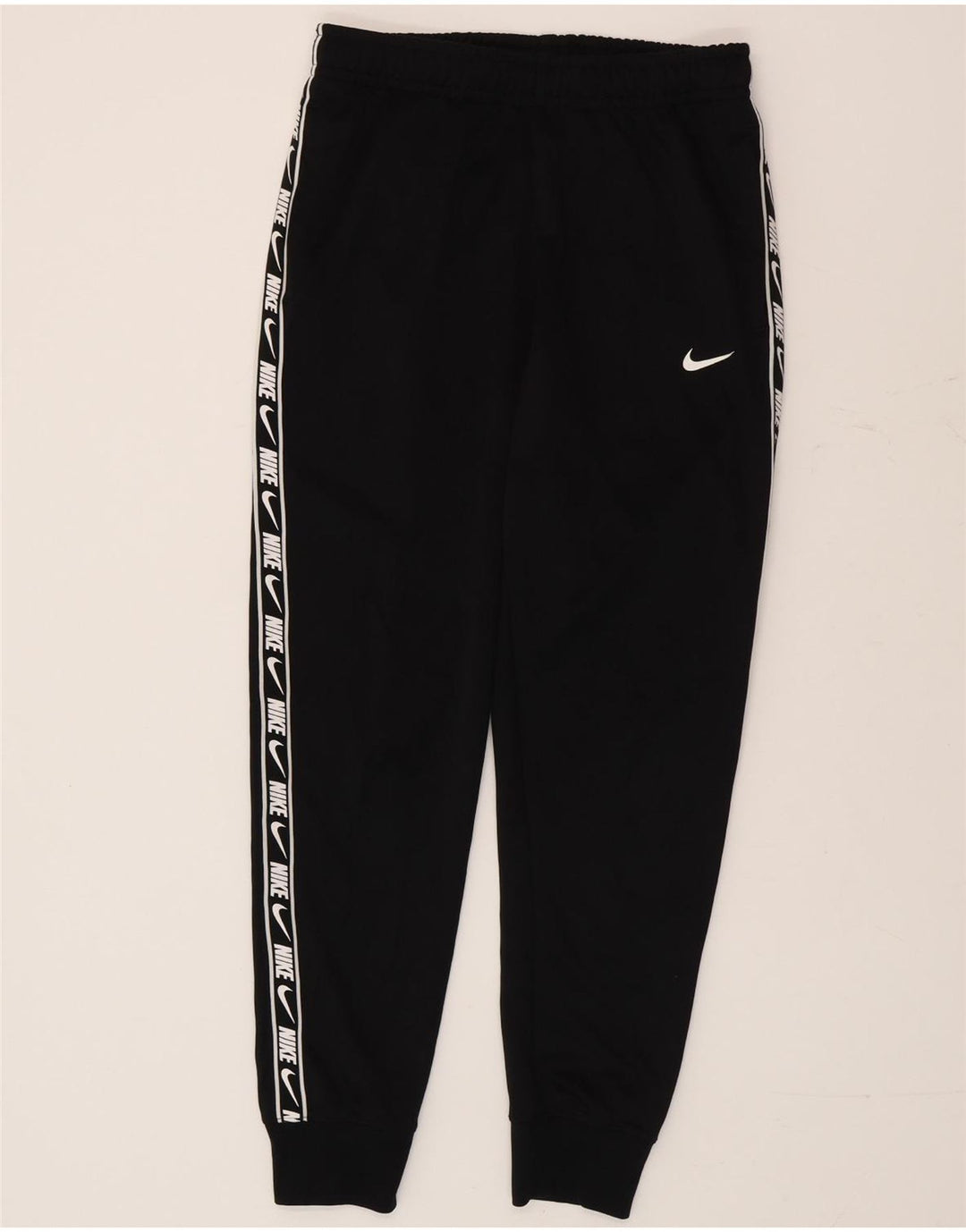 Nike Hombre Dri Fit Graphic Chándal Pantalones Joggers Pequeño Poliéster Negro