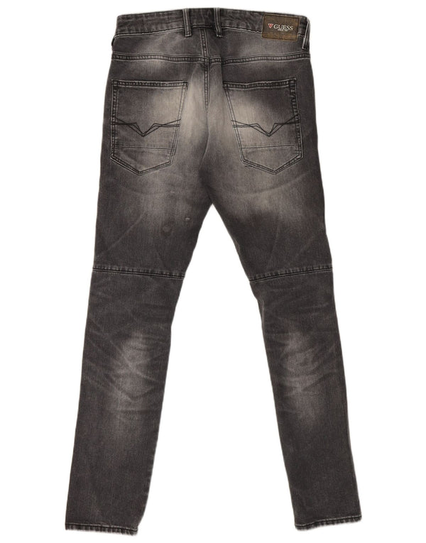 Guess Vaqueros pitillo para hombre W31 L31 Algodón gris