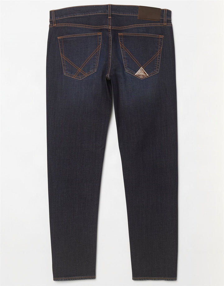 Roy Rogers Vaqueros ajustados para hombre W36 L32 Algodón azul marino
