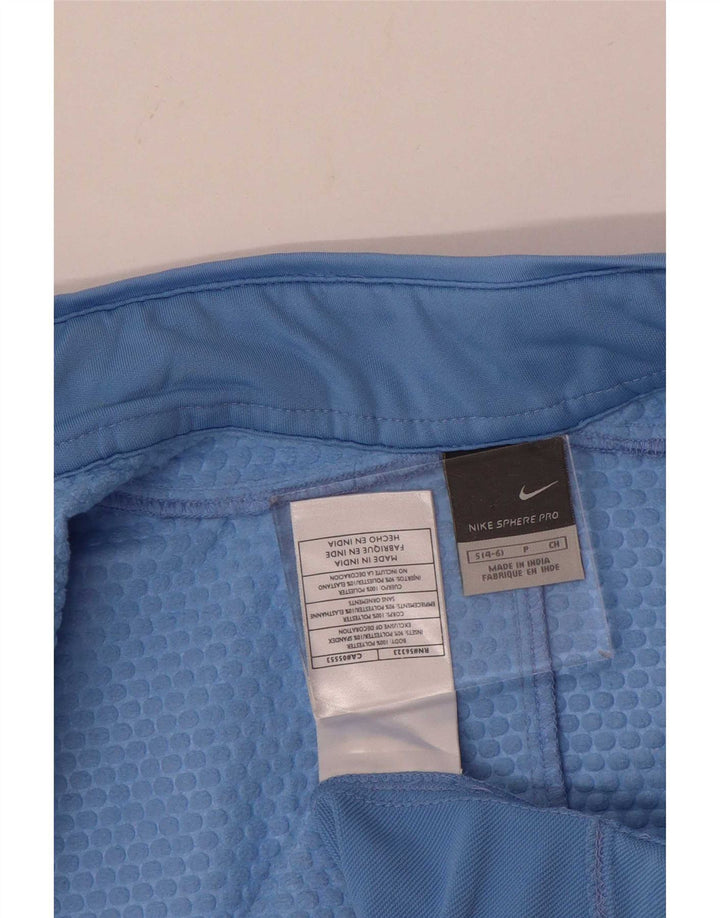 Nike - Chaqueta sin mangas para mujer, talla 4/6, poliéster azul pequeño