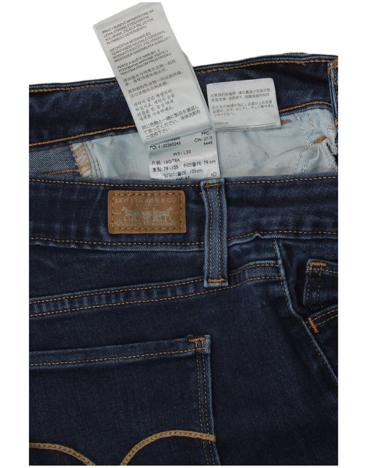 LEVI'S Vaqueros pitillo para mujer W31 L30 Algodón azul marino