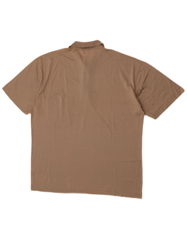 Polo Cacharel Hombre Grande Beige Algodón