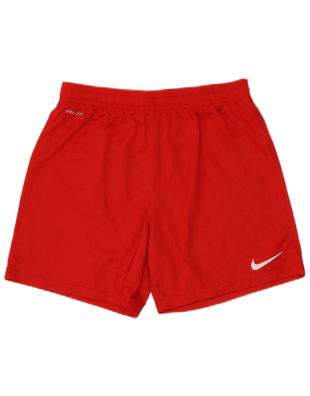 Pantalones cortos deportivos Nike Dri Fit para hombre Poliéster rojo mediano