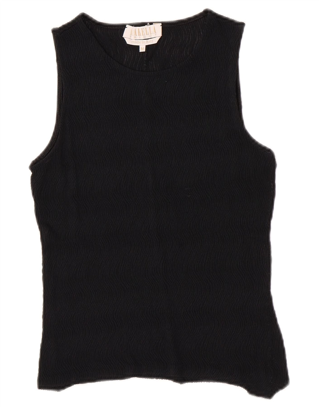 Marella - Camiseta sin mangas para mujer, talla 40, talla M, color negro