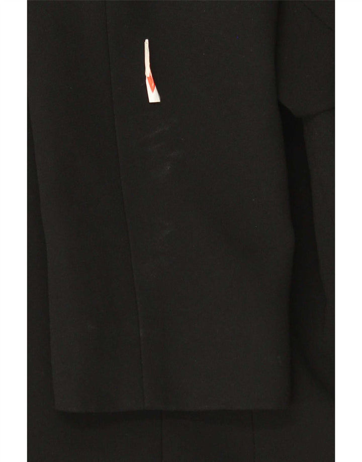 Hobbs Chaqueta tipo blazer corta con 1 botón para mujer Reino Unido 10 Small Acetato negro