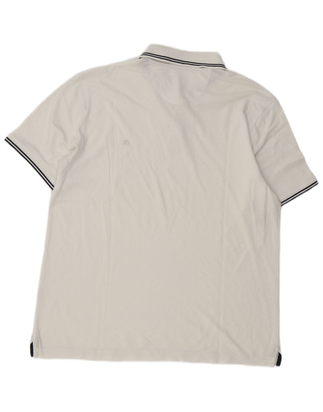 Champion Polo Para Hombre Grande Blanco A Rayas