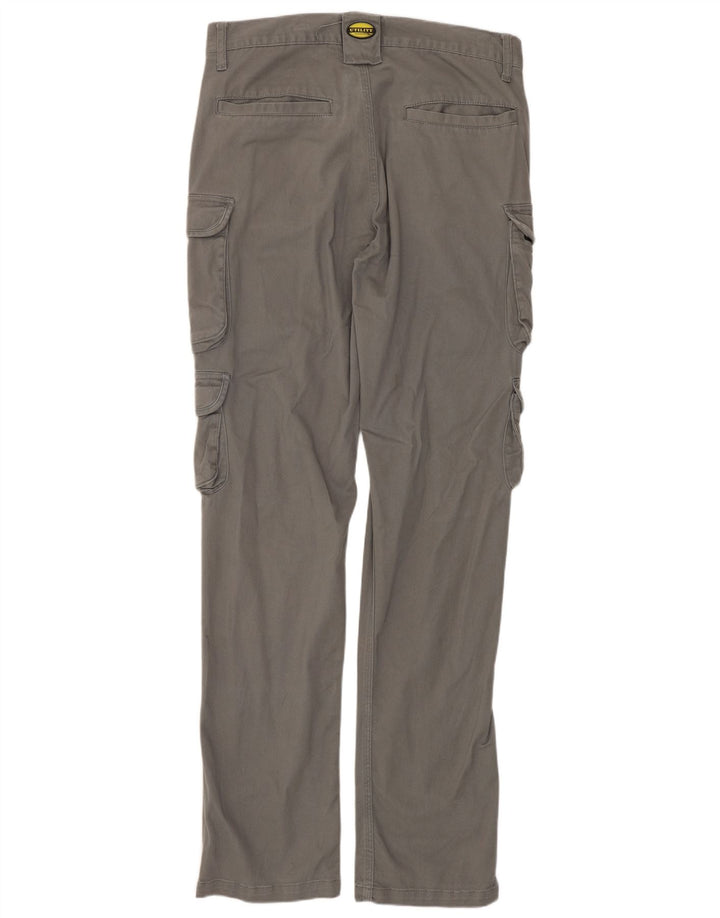 DIADORA Pantalón cargo slim para hombre W32 L34 Algodón gris