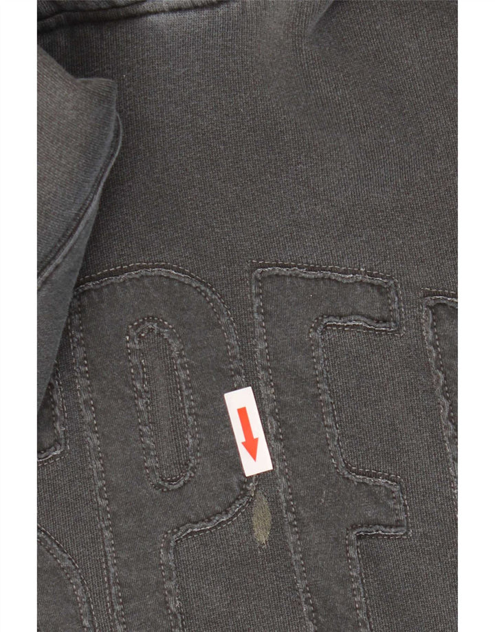 Marks & Spencer - Sudadera con capucha para mujer, diseño gráfico, extragrande, talla 40, talla M, color negro
